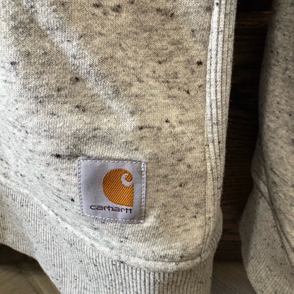 Carhartt Heather Gray Crewneck Sweater - Picture 3 of 5